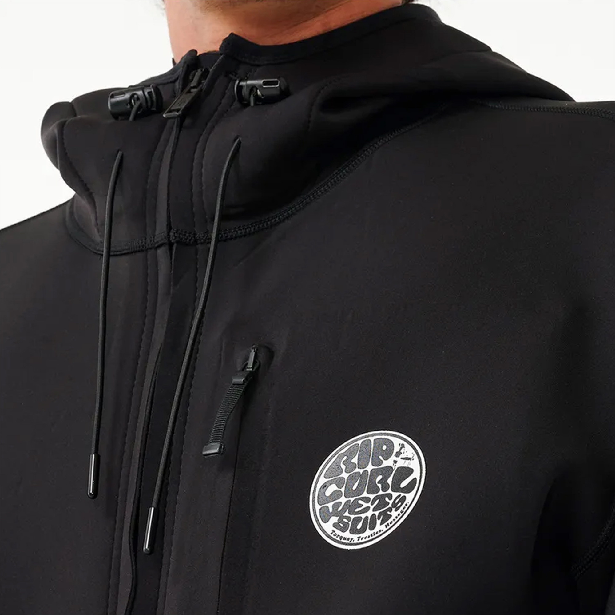 2026 Rip Curl Da Uomo Neo Jacket 120MWJ - Black